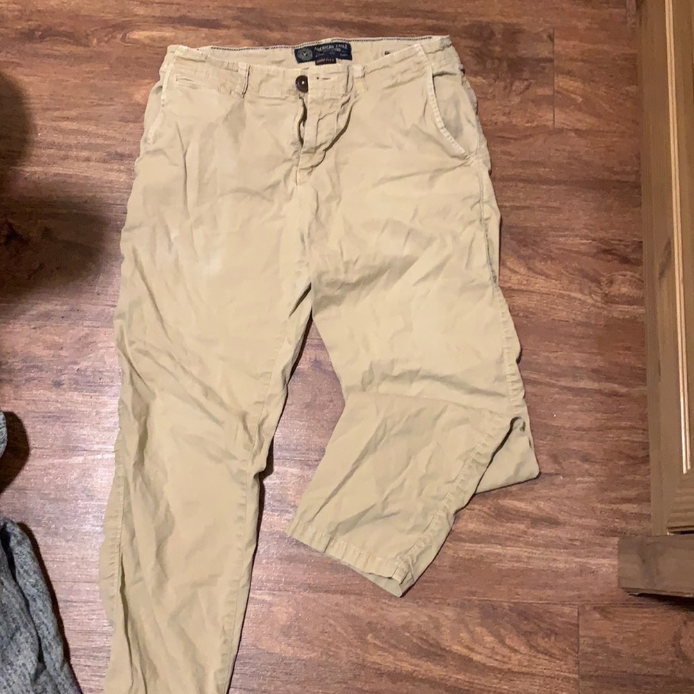 American Eagle men’s core flex slim straight pant